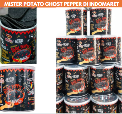 Harga Mister Potato Ghost Pepper di Indomaret