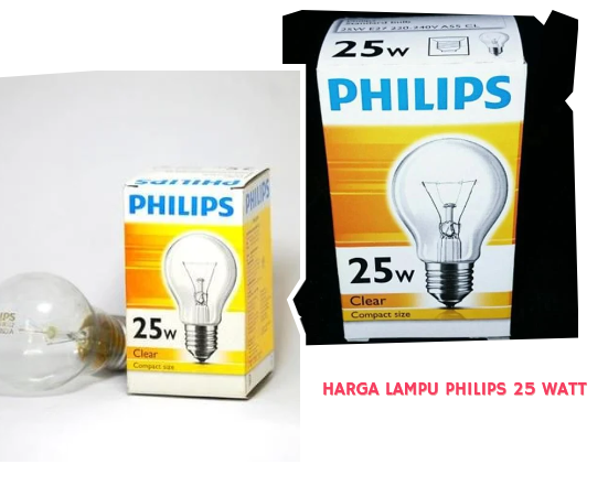 Harga Lampu Philips 25 Watt